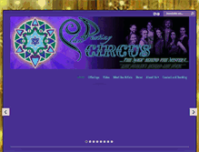Tablet Screenshot of clandestinycircus.com